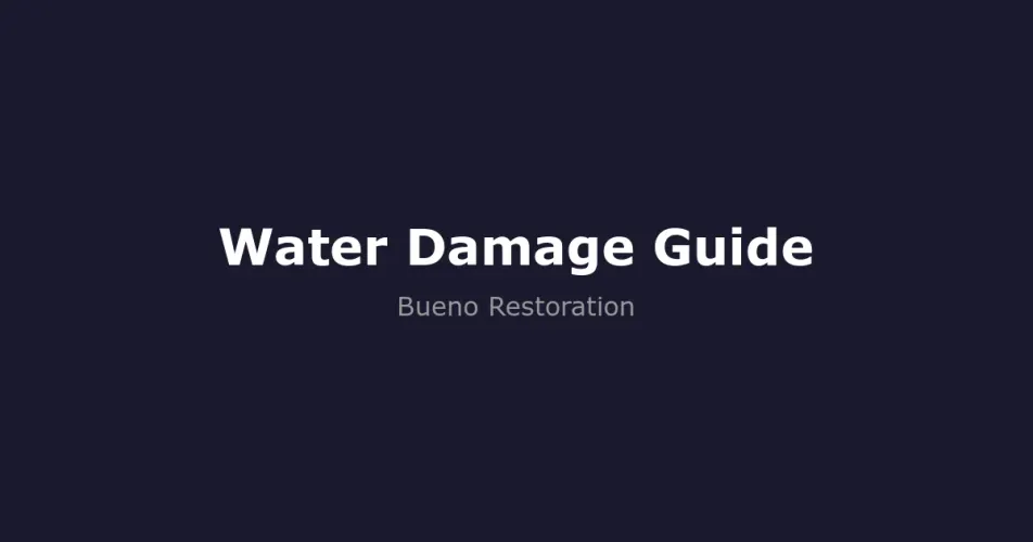 What to Do in the First 24 Hours After Water Damage
